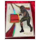 Immaculate Bryce Love Gloves Relic RC 25/68