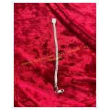 Unverified Marked .925 7.5in Ladies Bracelet