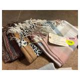 3ct Fashionable Fringed Scraves/wraps