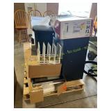 Tank side heater, Fridge, Shelving, Etc