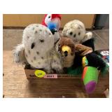 Owls, Parrots + Bird Stuffed Animals