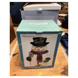 Snowman Cookie Jar + Snack Set