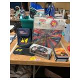 NASCAR Lot(sun visor, CD Holder, DVDs, Etc)