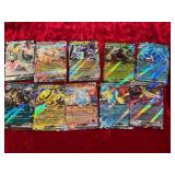 10ct Pokemon Full Art + Holo