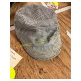 Womens Packers Check Pattern Fashion Military Cap
