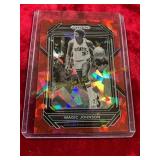 Panini Prizm Johnson Red Cracked ice Refractor