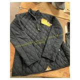 Womens M Lands End Quilted Jacket