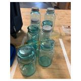 Lot of Mason Jars