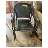 4ct Wrought Iron Chairs