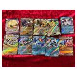 10ct Pokemon Full Art + Holo
