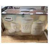 Parini 3pc Ceramic Canister Set