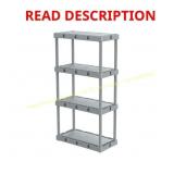 Gracious Living 48 in. H x 24 in. W Shelves