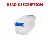 1-Pair Clear Plastic Shoe Boxes