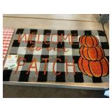 Welcome To Our Patch Fall Door Mat