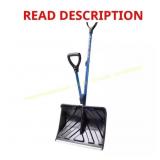 Shovelution 20in Poly Blade Snow Shovel