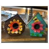 Metal Birdhouses- 2 ct
