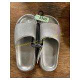 Plain Chrome Slides - medium