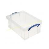 3ct Really Useful Box 9L Storage with Clip Lock