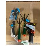 Lot of outdoor tools