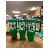 3ct football - 40oz tumblers