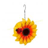 Flower Themed Birdhouse 2-ct