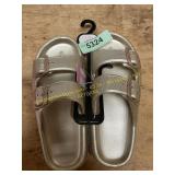Plain Chrome Slides - medium