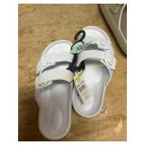 Plain White Sandals - small