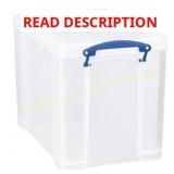 Really Useful Box 19L Plastic Storage Clear