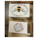 Floral/Bumblebee Boxes