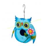 Owl & Bee Hive Themed Birdhouse