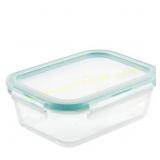 Duo 5-Piece Clear Glass Divided Containers Set