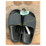 Plain Black Slides - small