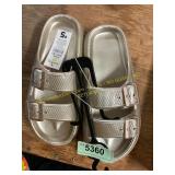 Plain Chrome Slides - medium