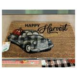 Happy Harvest Welcoming Mat
