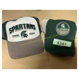 Michigan St Baseball Cap 2-ct