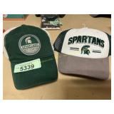 Michigan St Spartans baseball cap 2-ct