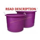 Set of 1 Purple Bucket