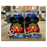 Mickey Mouse mini bubble Machine 2-ct