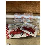 Lot of fall table decor