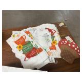 Fall Pot Holder, Towels, Etc