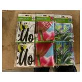 Garden Flags 12-ct, 3 assorted sets