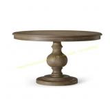 Maven Lane Zola Round Wooden Pedestal Table