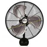 Pro High Velocity 20" Black Fan, Oscillating
