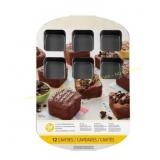 2Ct Wilton Ultra Bake Pro 12-Cavity Brownie Pan