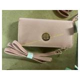 Pink Faux Leather Bag