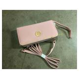 Faux Pink Leather Bag