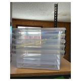 5ct Homz Storage Containers Unknown Size