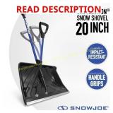 Snow Joe 20-in Plastic Snow Shovel