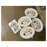 Wall sign & Plastic Plates