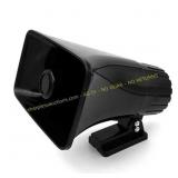 Pyle 8" Portable PA Horn Speaker, 65W Black 2-ct